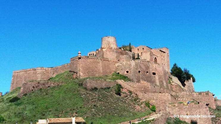 Vista del Castell de Cardona