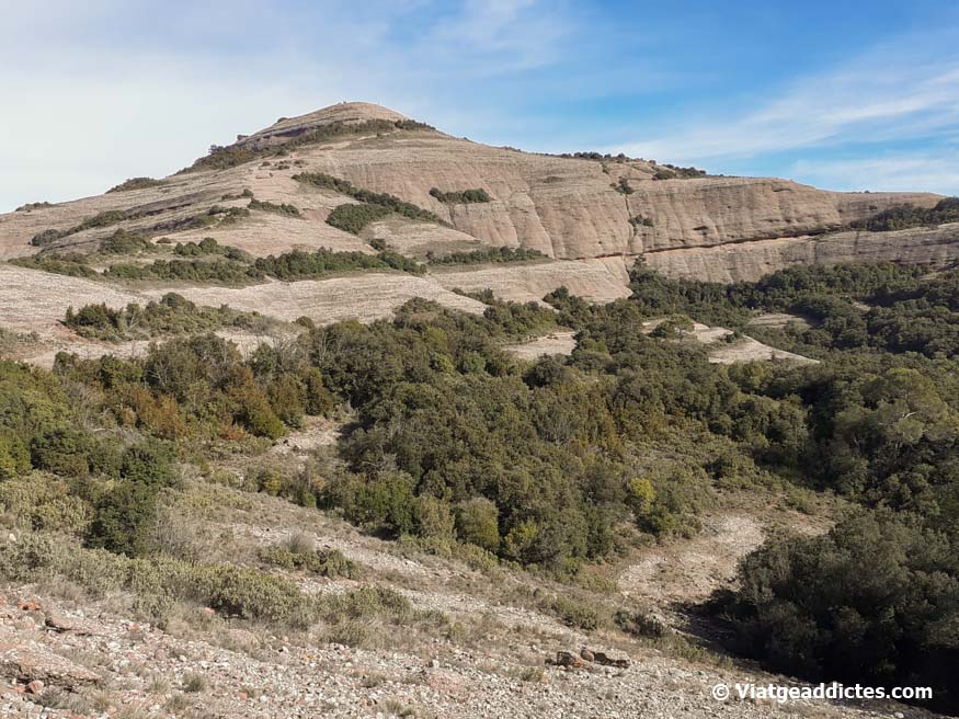 La cima del Montcau