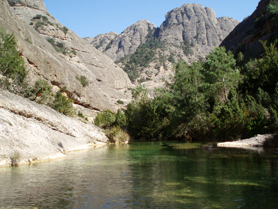 Los Estrets de Arnes (Parque Natural de los Ports) Los Estrets de Arnes (Parque Natural de los Ports)