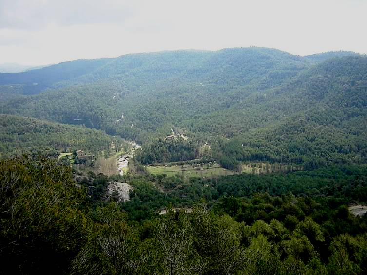 Vista de la Vall de Marfà